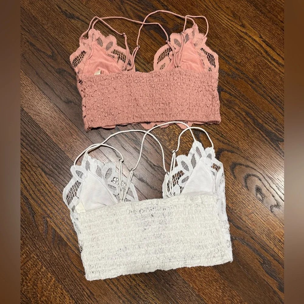 Free People Bundle of 2 Adella Bralettes - Picture 8 of 11